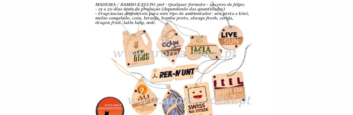 Ambientadores Personalizados para casa carro escritorio marketing revenda